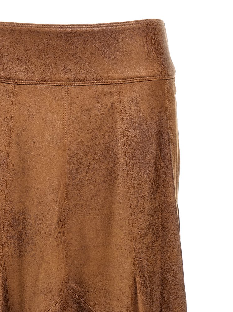 Isabel Marant Genevi Flared Midi Skirt