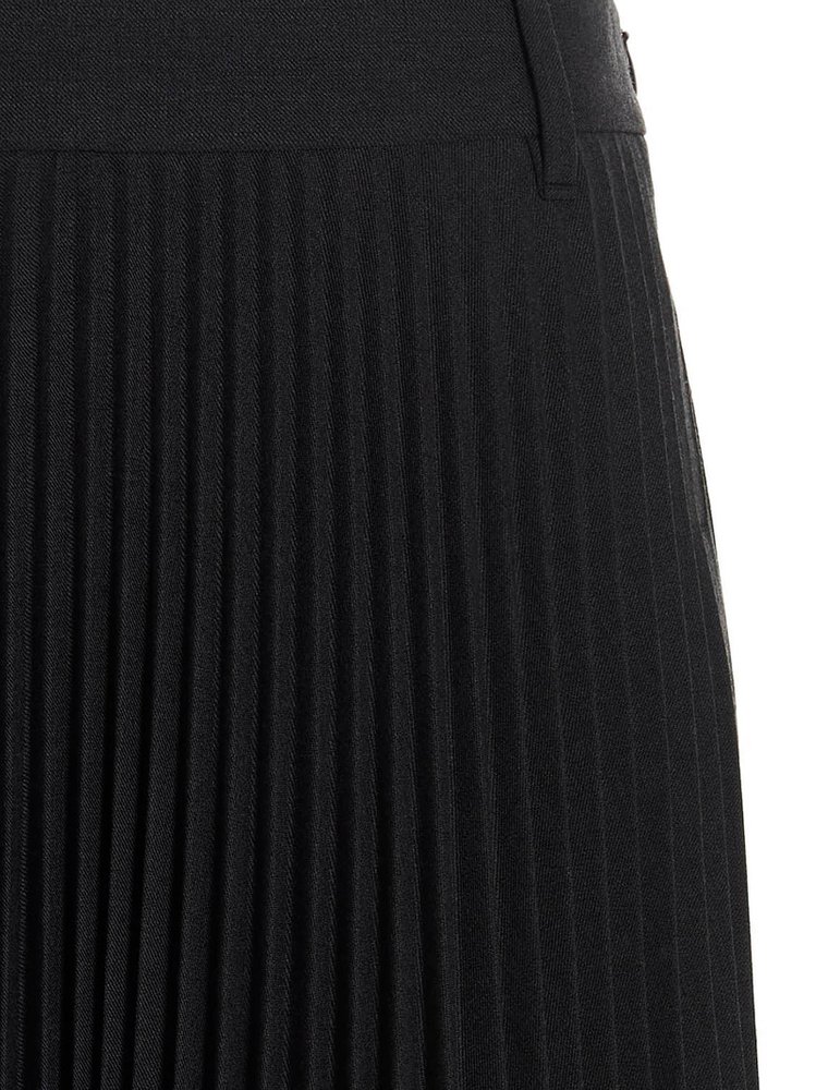 Burberry Pleated Midi Skirt