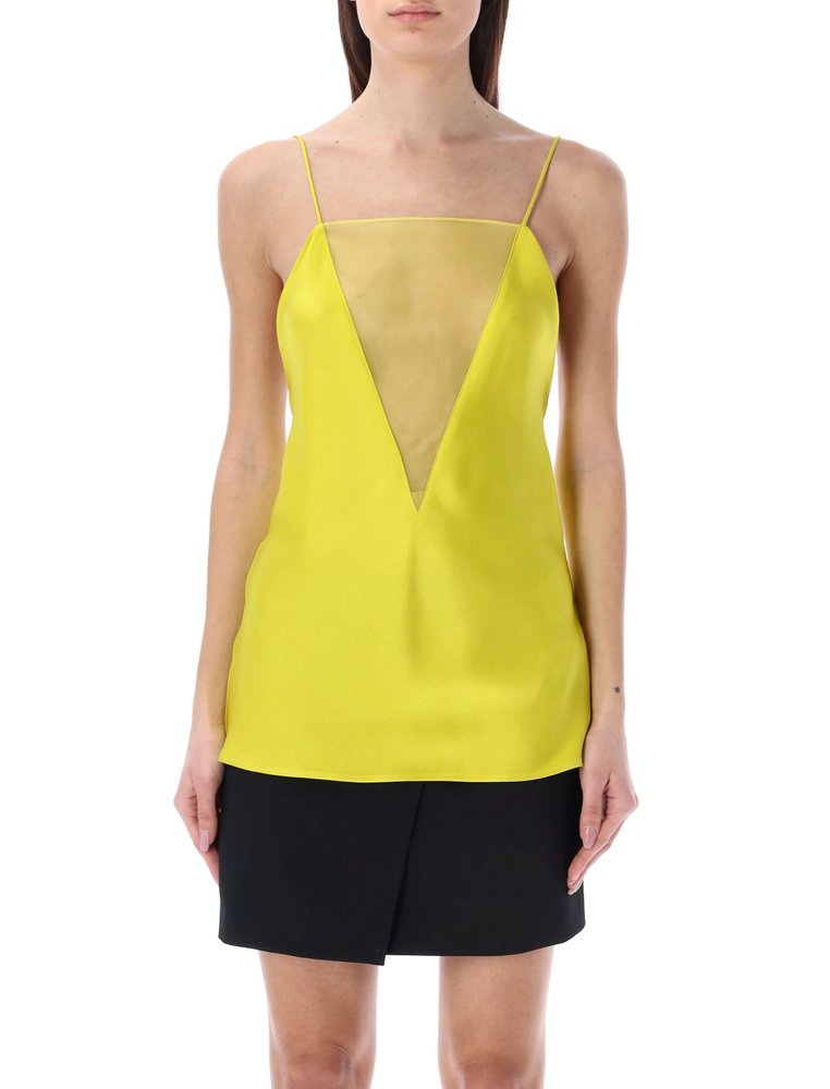 Stella McCartney V-Neck Spaghetti Strap Top