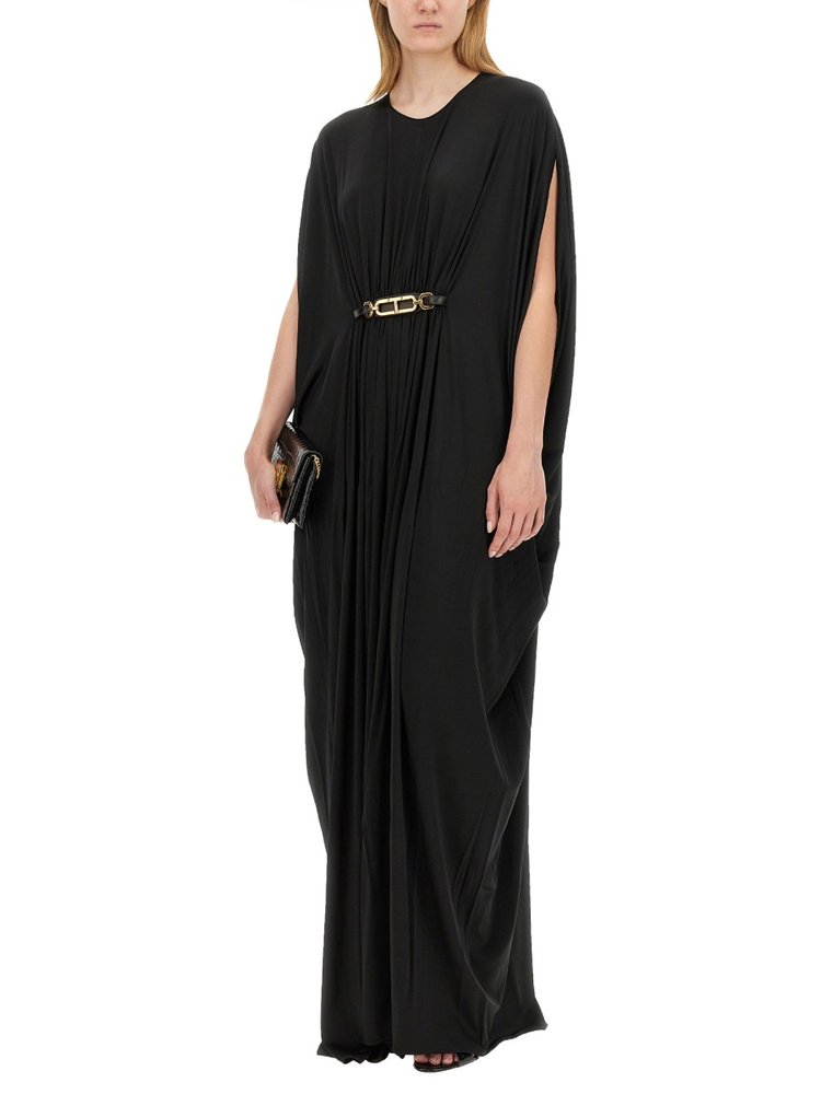 Tom Ford Satin Stretch-Jersey Kaftan Dress