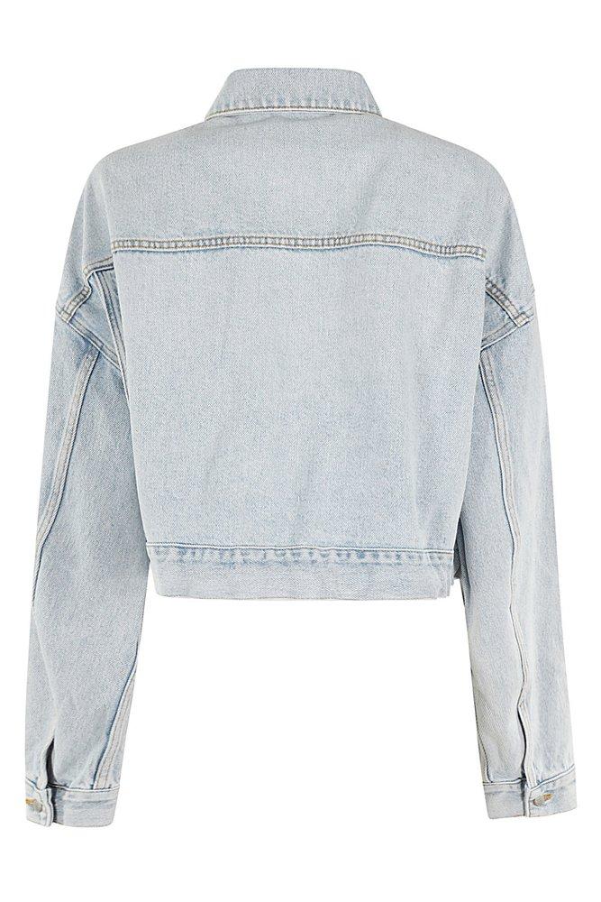 Alexander Wang Cinch Hem Trucker Jacket