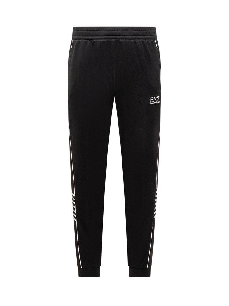 Ea7 Emporio Armani Elasticated Waistband Trousers