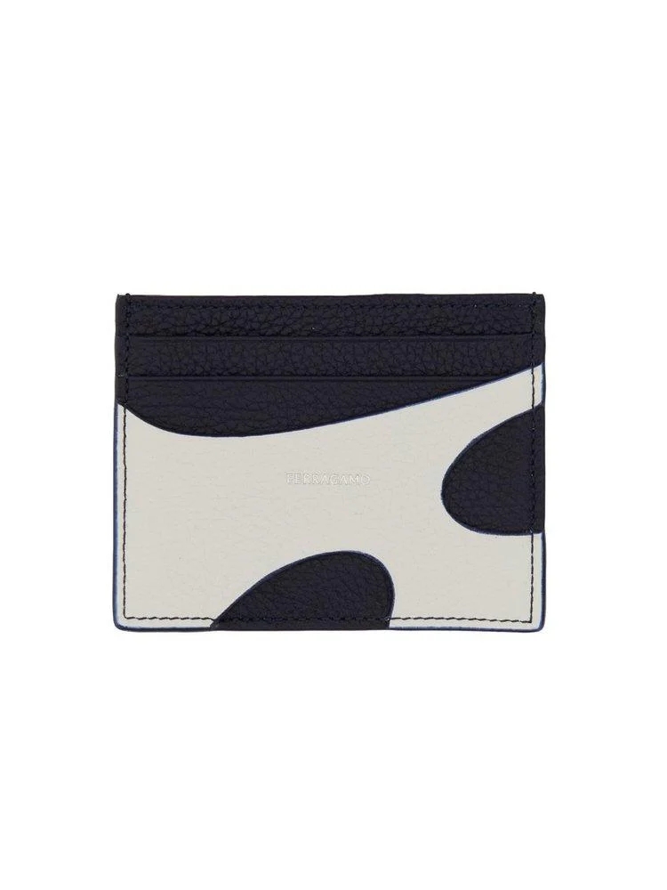 Ferragamo Cut-Out Detailed Card Holder