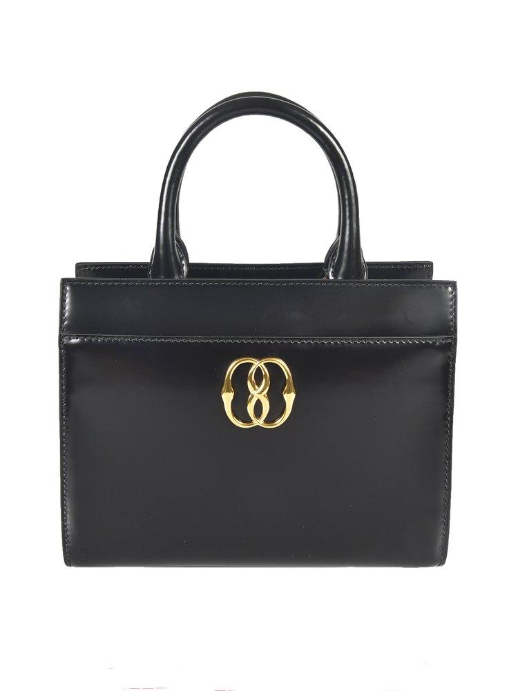 Bally Emblem Logo-Plaque Tote Bag