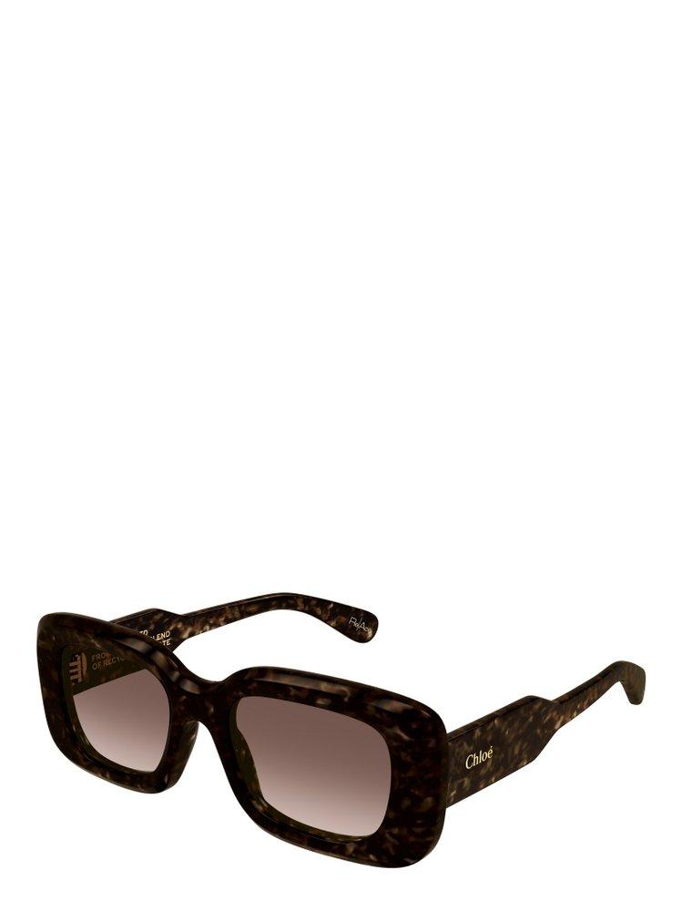 Chloé Eyewear Rectangular Frame Sunglasses