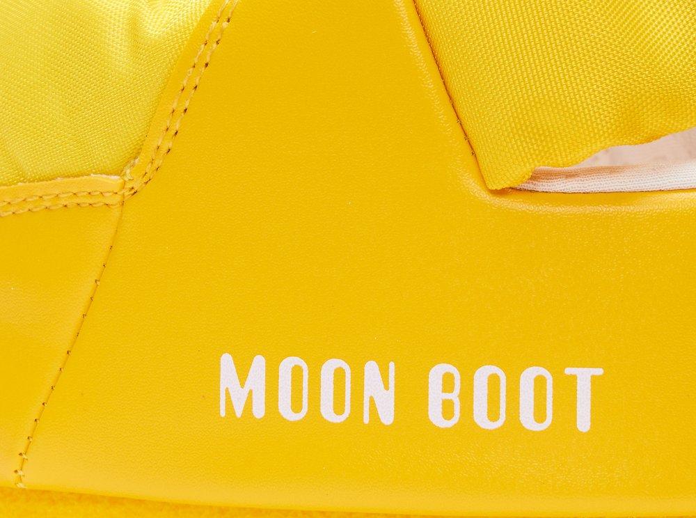 Moon Boot Logo Printed Padded Slippers