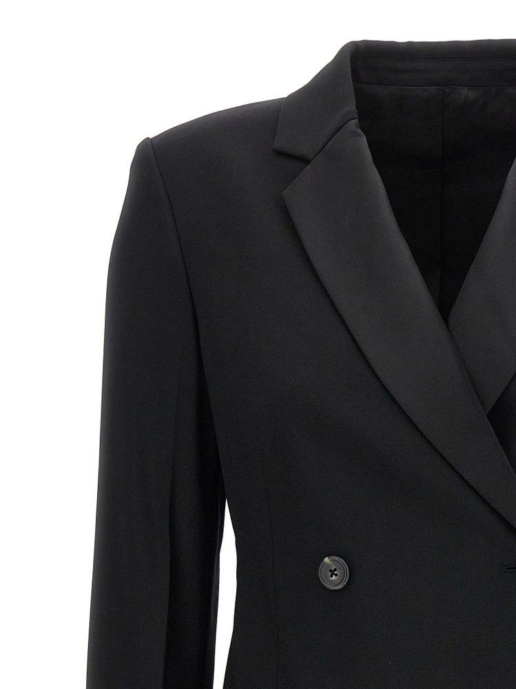 Helmut Lang Belted Long-Sleeved Blazer