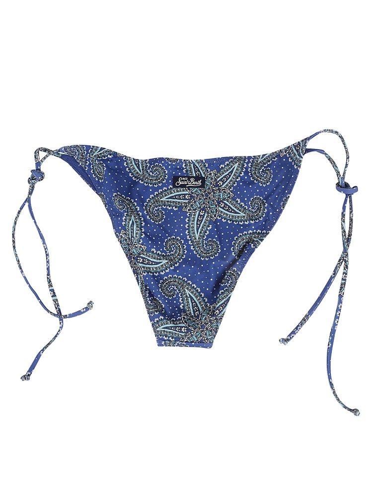 Mc2 Saint Barth Graphic Printed Side-Tied Bikini Briefs