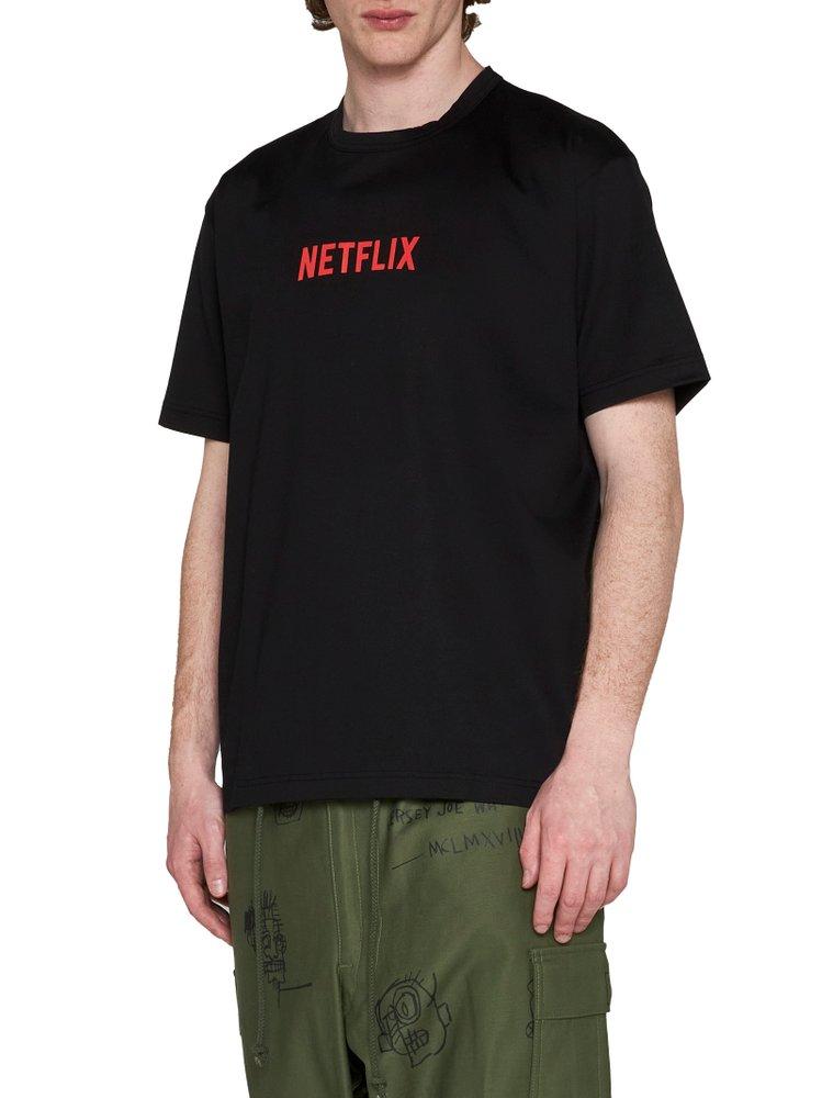 Junya Watanabe MAN Netflix Crewneck T-Shirt