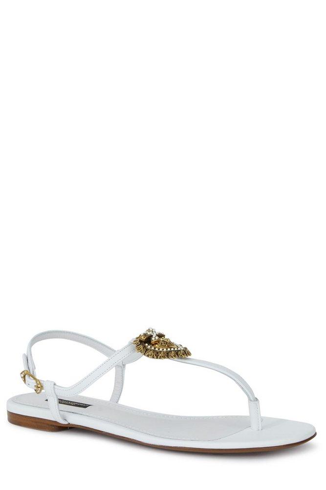 Dolce & Gabbana Devotion T-Bar Sandals