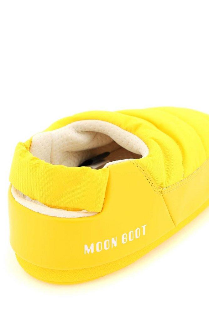 Moon Boot Logo Printed Padded Slippers