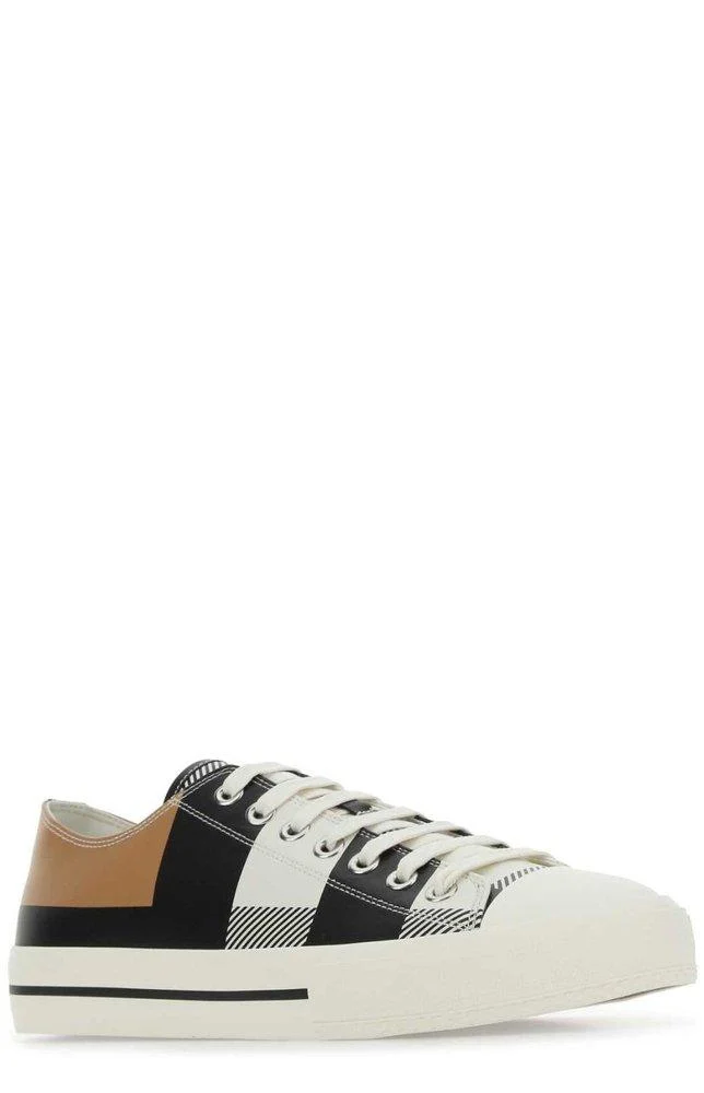 Burberry Check Printed Low-Top Sneakers