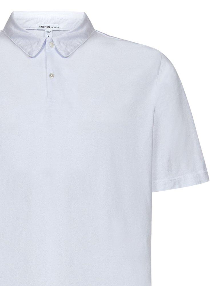 James Perse Short-Sleeved Jersey Polo Shirt