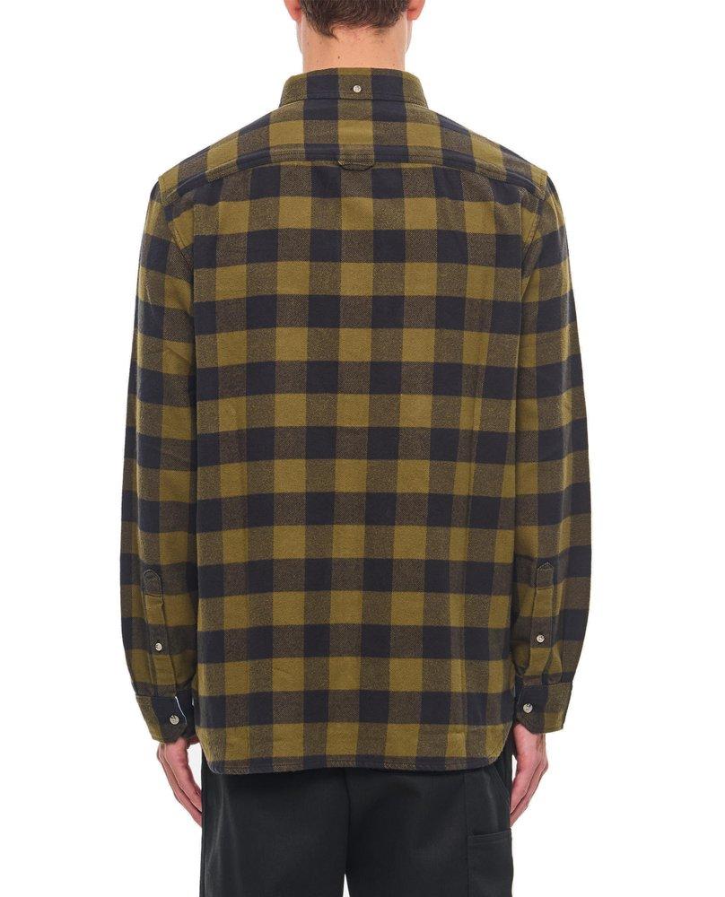 Woolrich Checked Pattern Flannel Shirt