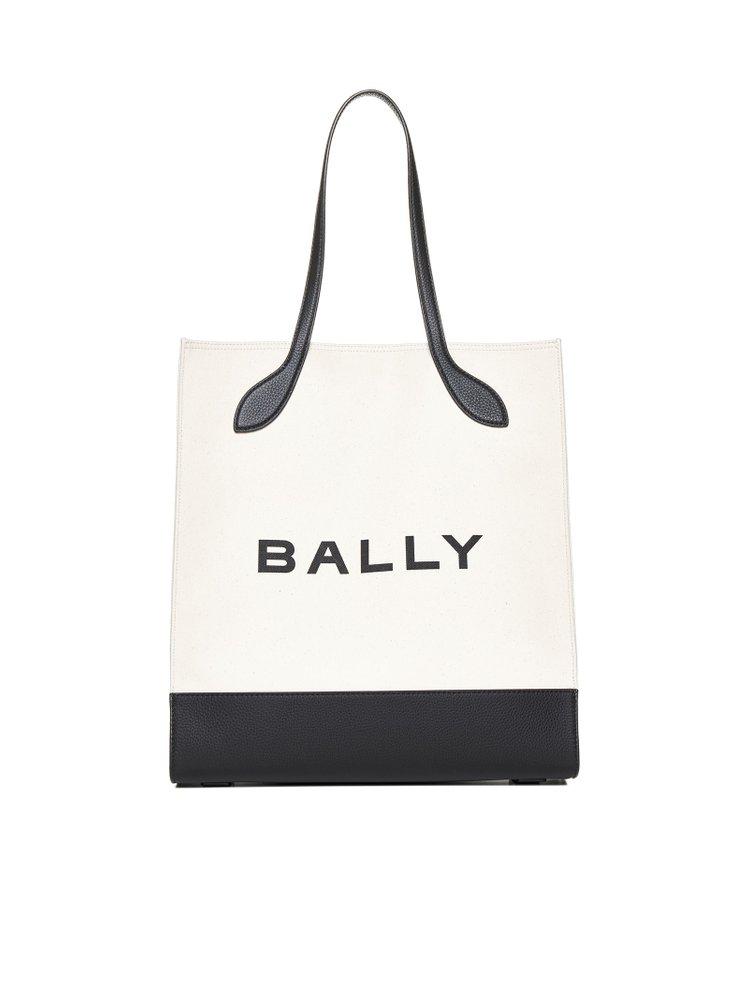 Bally Logo Printed Tote Bag