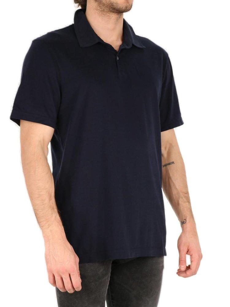 James Perse Short-Sleeved Jersey Polo Shirt