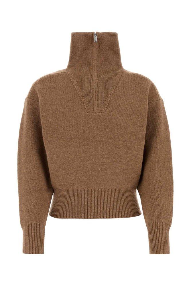 Isabel Marant Étoile Half-Zip Knitted Jumper