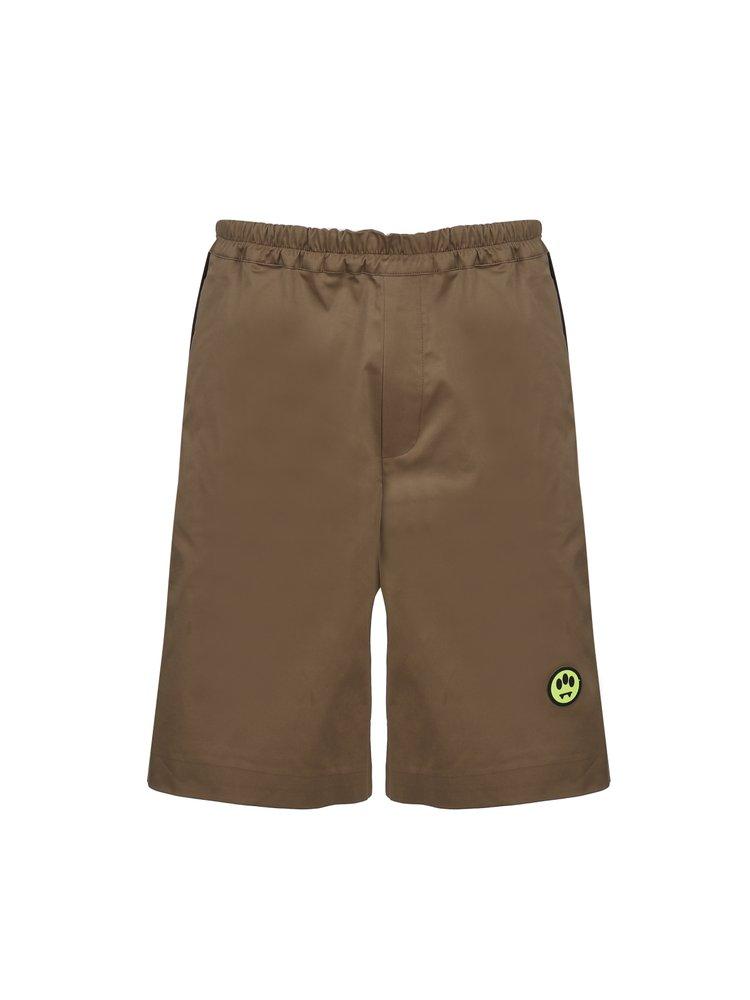 Barrow Logo-Patch Knee-Length Bermuda Shorts