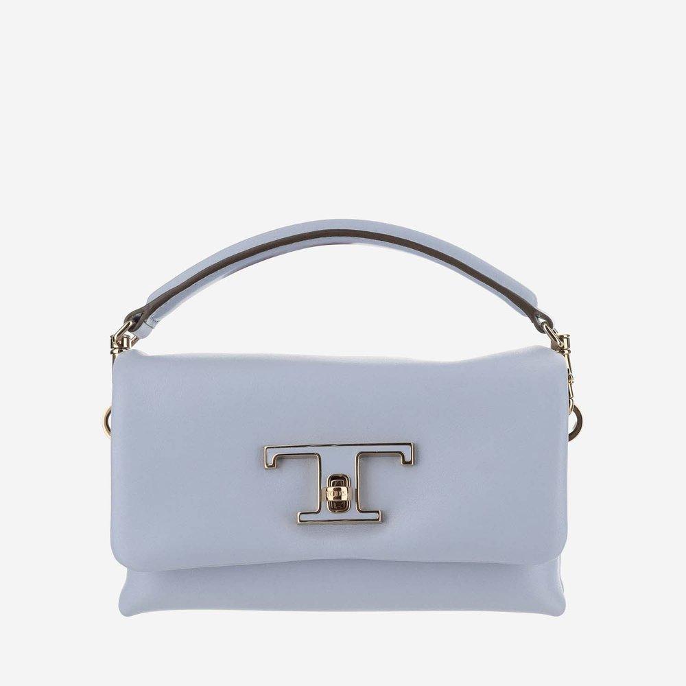 Tod's T Timeless Foldover Top Shoulder Bag