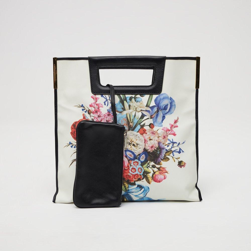 Emanuel Ungaro Floral Printed Briefcase