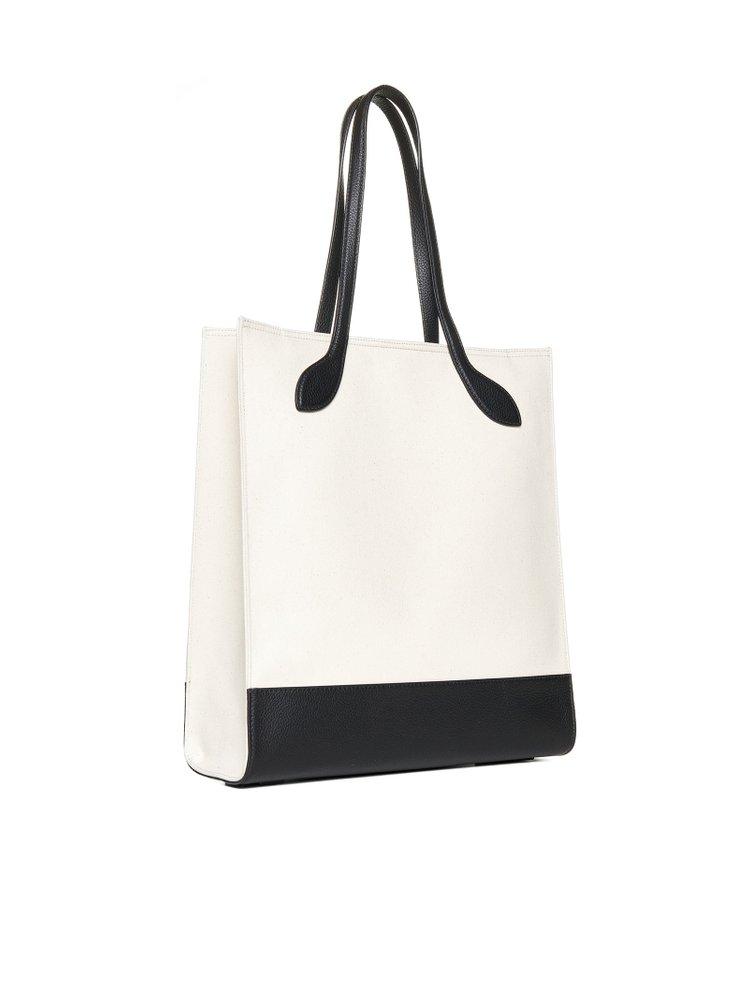 Bally Logo Printed Tote Bag