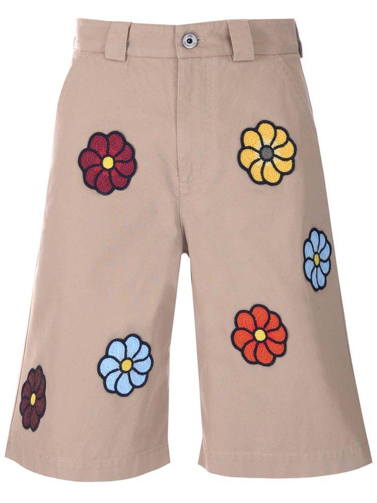 Moncler X JW Anderson Floral Detailed Shorts