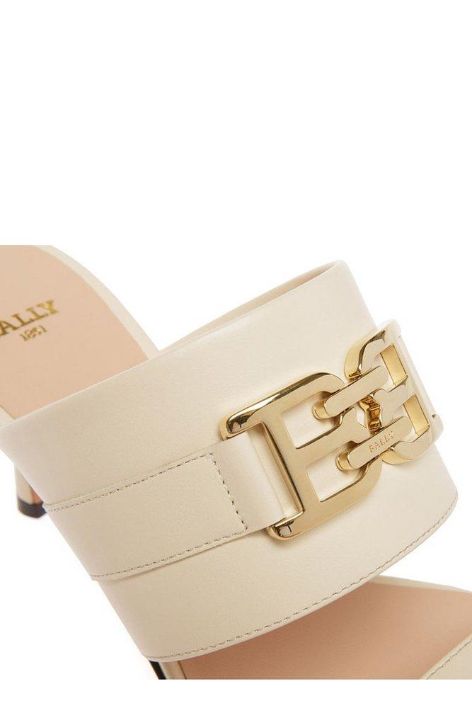 Bally Logo-Buckled Slip-On Sandals