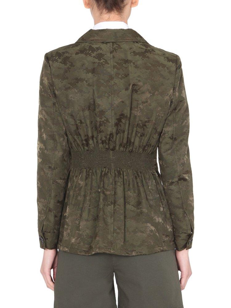 Aspesi Camouflage Printed Jacket