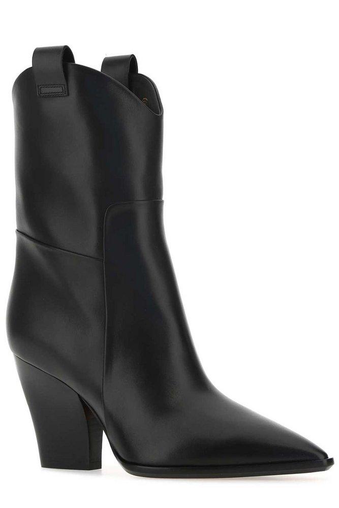 Santoni Western Ankle Boots