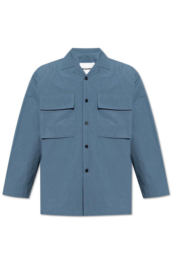 Jil Sander Flap Pocket Long-Sleeved Shirt