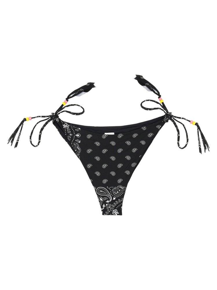 Mc2 Saint Barth Graphic Printed Side-Tied Bikini Briefs