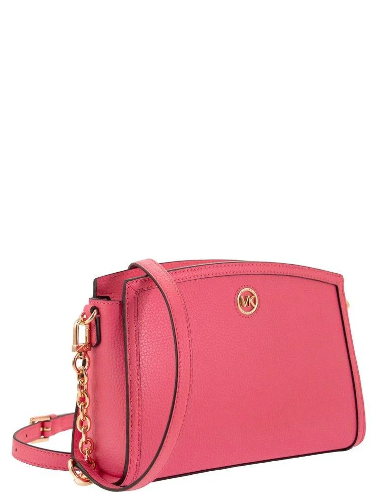 Michael Michael Kors Logo Plaque Zipped Crossbody Bag