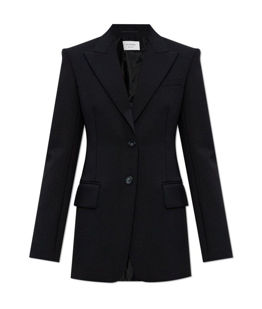 Sportmax Single-Breasted Long-Sleeved Blazer