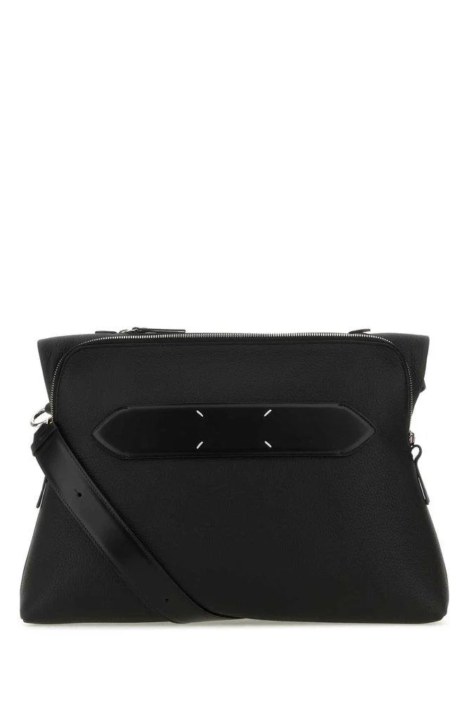 Maison Margiela Man Black Leather Crossbody Bag