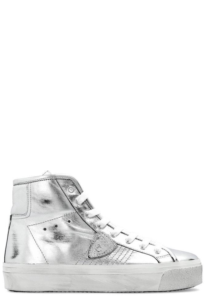 Philippe Model Paris Haute High-Top Lace-Up Sneakers