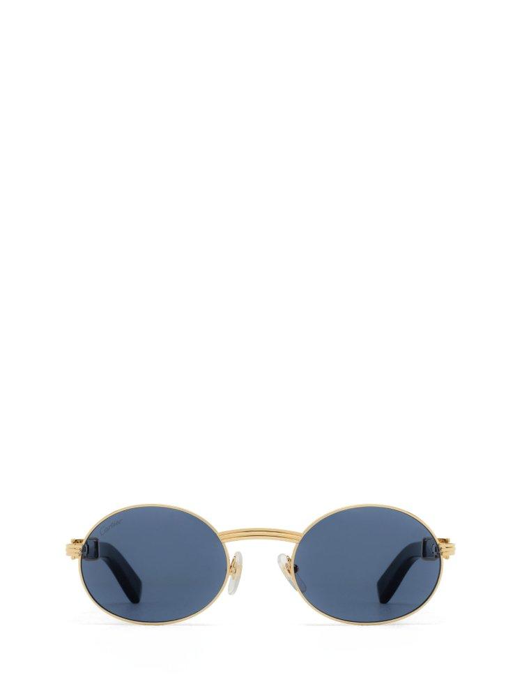 Cartier Giverny Oval Frame Sunglasses