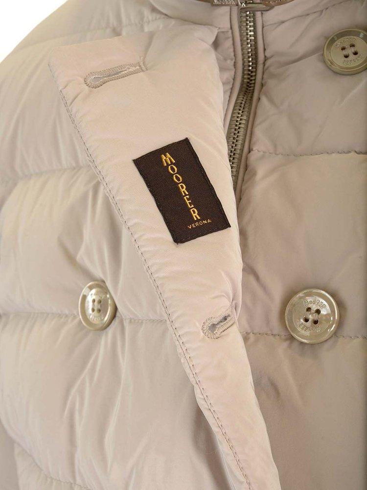 Moorer Double-Breasted Padded Coat