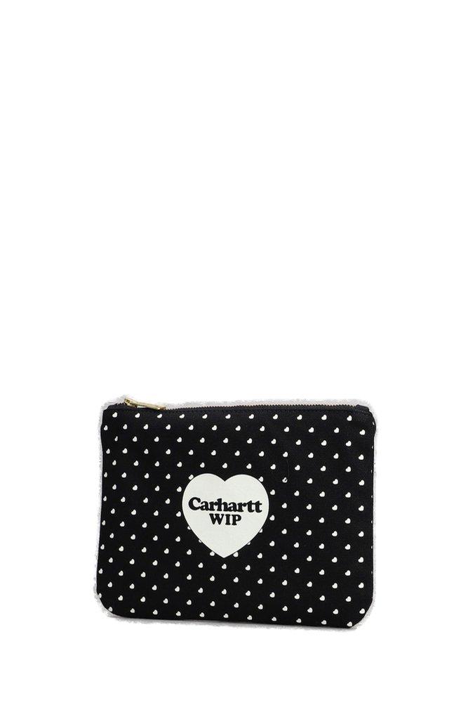 Carhartt Wip Heart Printed Zipped Wallet