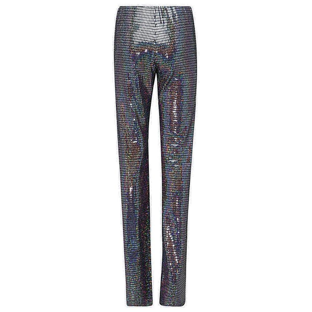 Chiara Ferragni High Waist Sequinned Pants