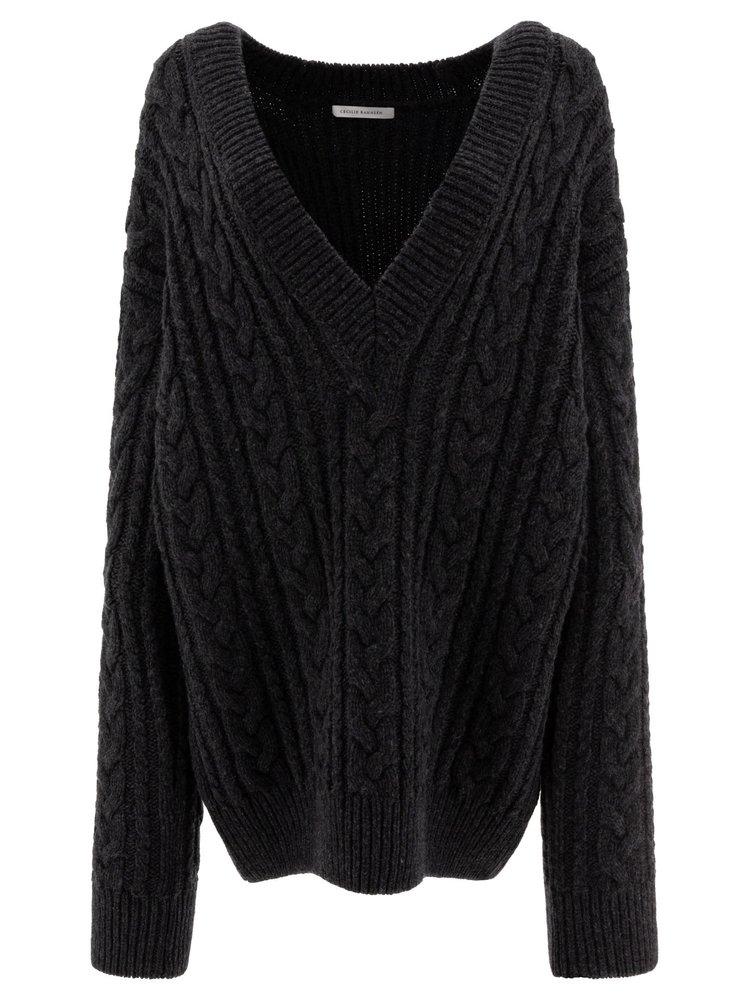 Cecilie Bahnsen V-Neck Oversized Alia Jumper