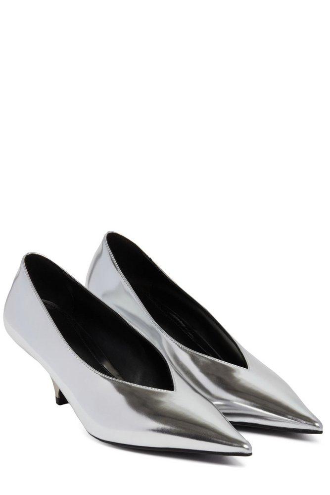 Totême Slip-On Pointed-Toe Pumps