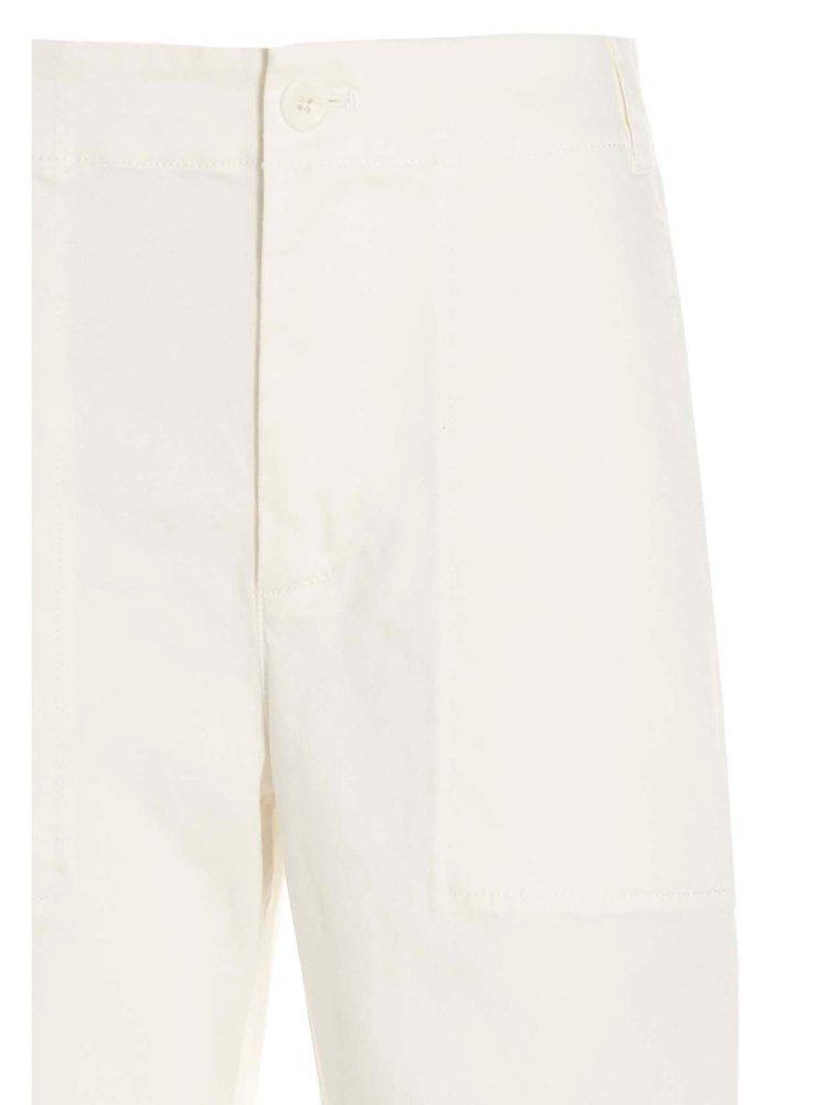 Proenza Schouler White Label Cropped Twill Trousers