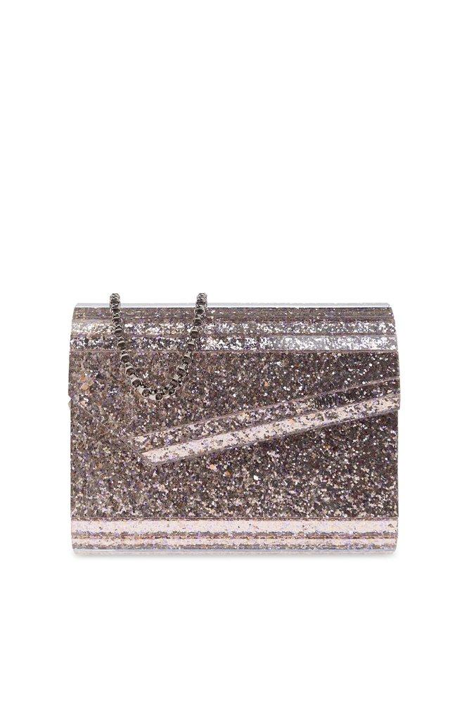 Jimmy Choo Candy Foldover Top Shoulder Bag