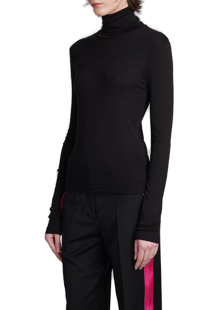 Helmut Lang Turtleneck Knitted Top