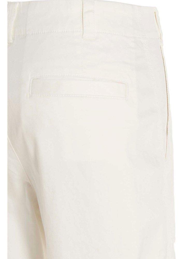 Proenza Schouler White Label Cropped Twill Trousers