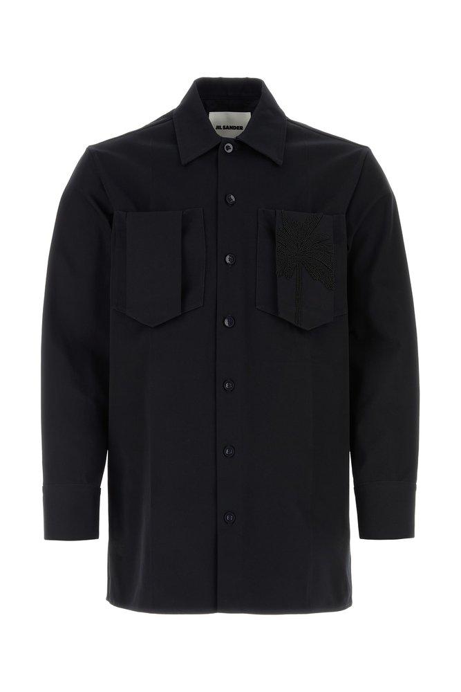 Jil Sander Embellished Buttoned Shirt