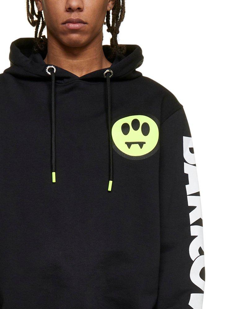 Barrow Logo Printed Drawstring Hoodie