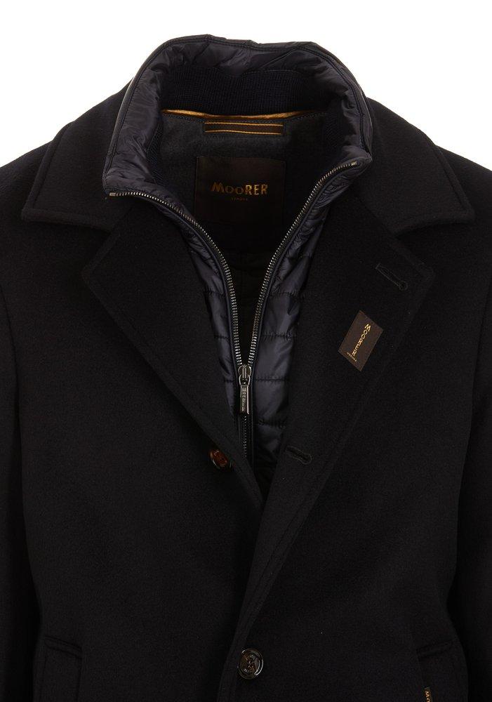 Moorer Monferrato-Le Single Breasted Layred Coat