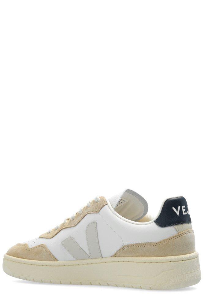 Veja V-90 Lace-Up Sneakers