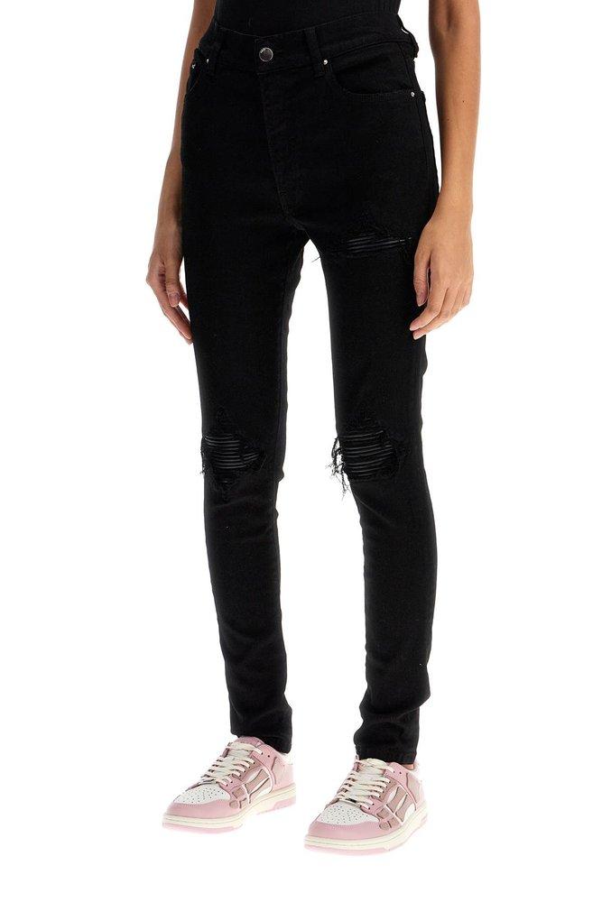 Amiri MX1 Distressed Skinny Jeans